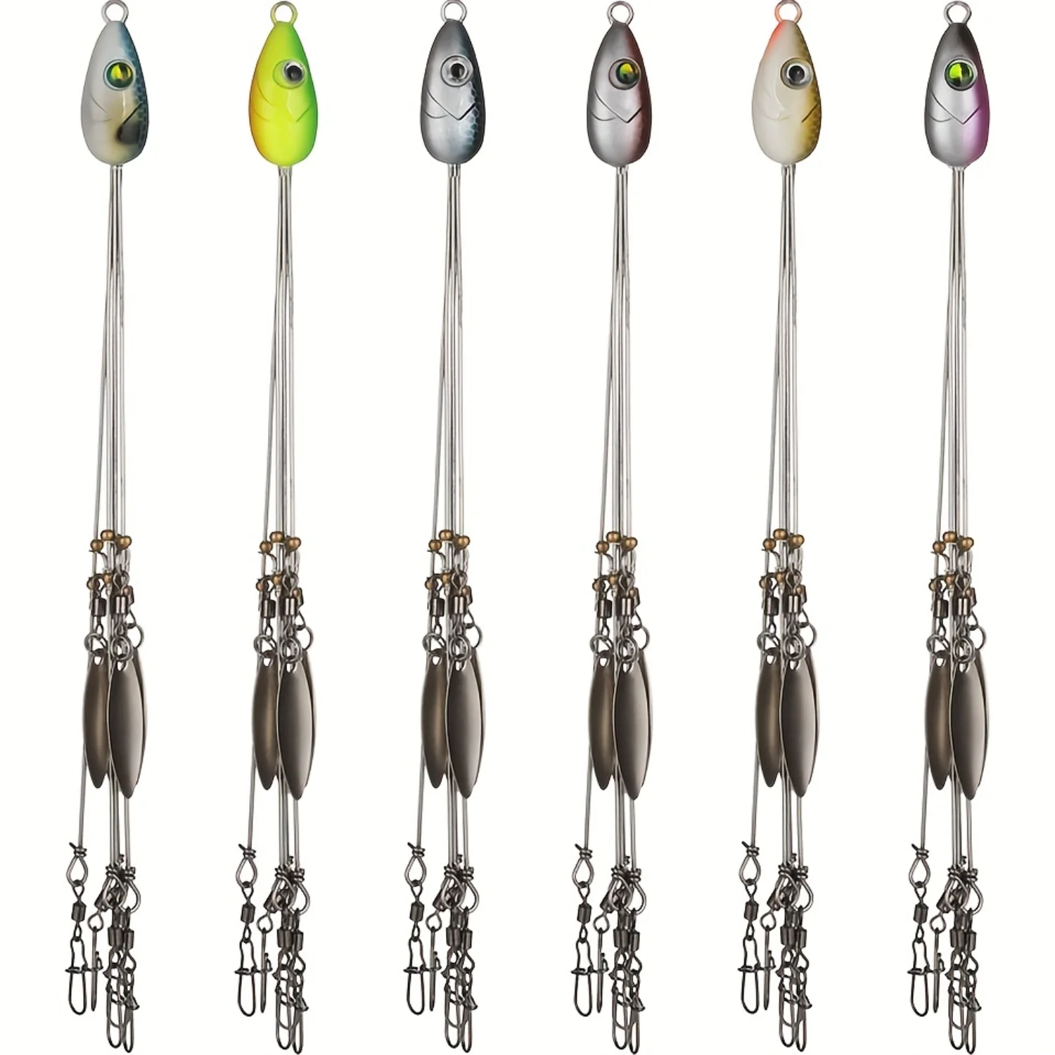 1 шт. премиум-класса 21 5 см/8 46 дюйма 17 г зонтичная установка для ловли окуня -