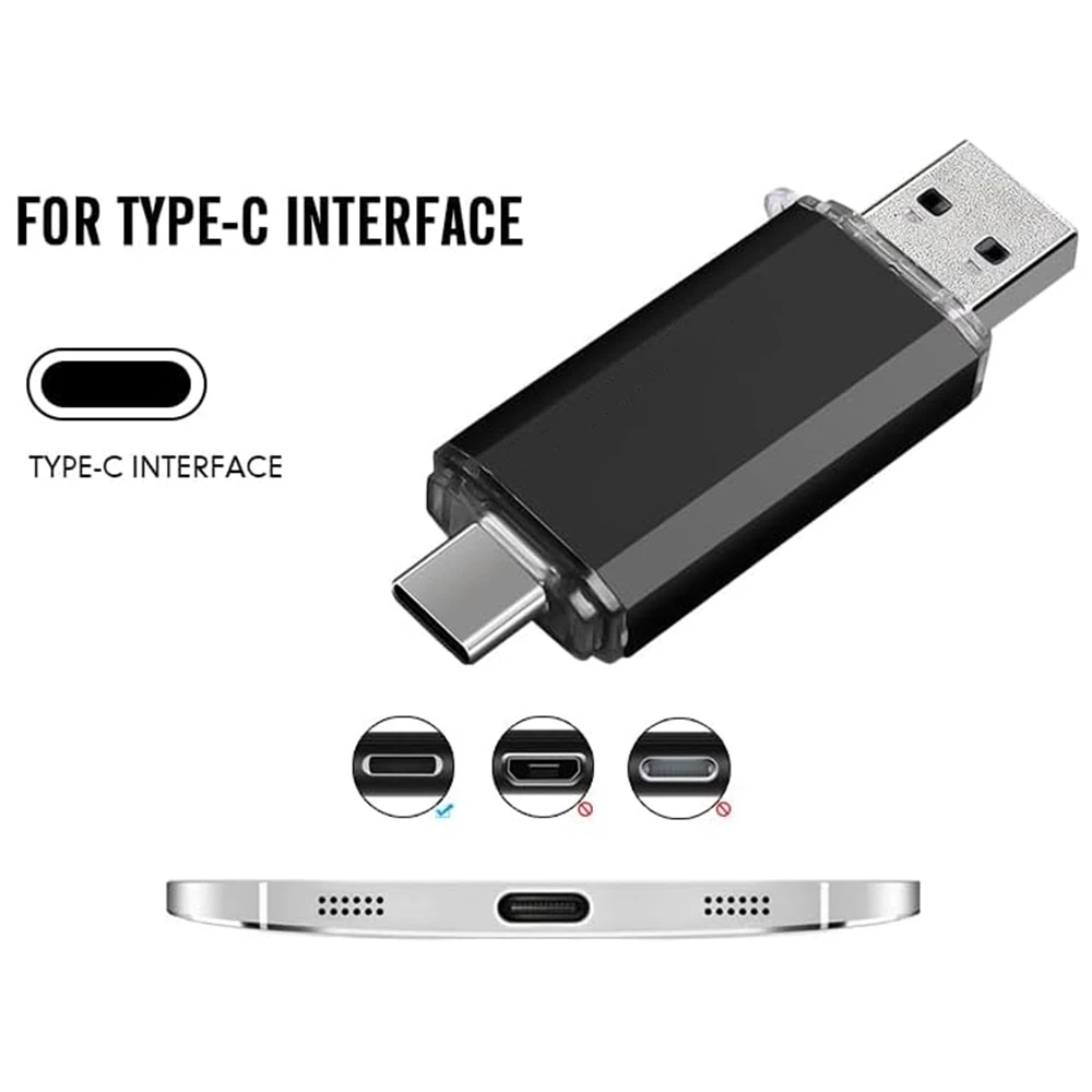 USB-флеш-накопитель OTG 512 ГБ, USB 3.0 Type-C для iPhone, iPad, 128 ГБ, 256 ГБ, флешка для Samsung, Huawei, Xiaomi, Android, ноутбуков, карта памяти (art.: 3920dbb6662b2) - 3920dbb6662b2