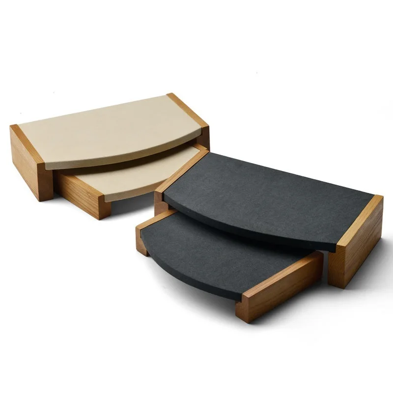 Oirlv Solid Wood Jewelry Display Stand Props For Ring Necklace Pendant Bracelet Display Earring Stand Props Jewelry Display Rack