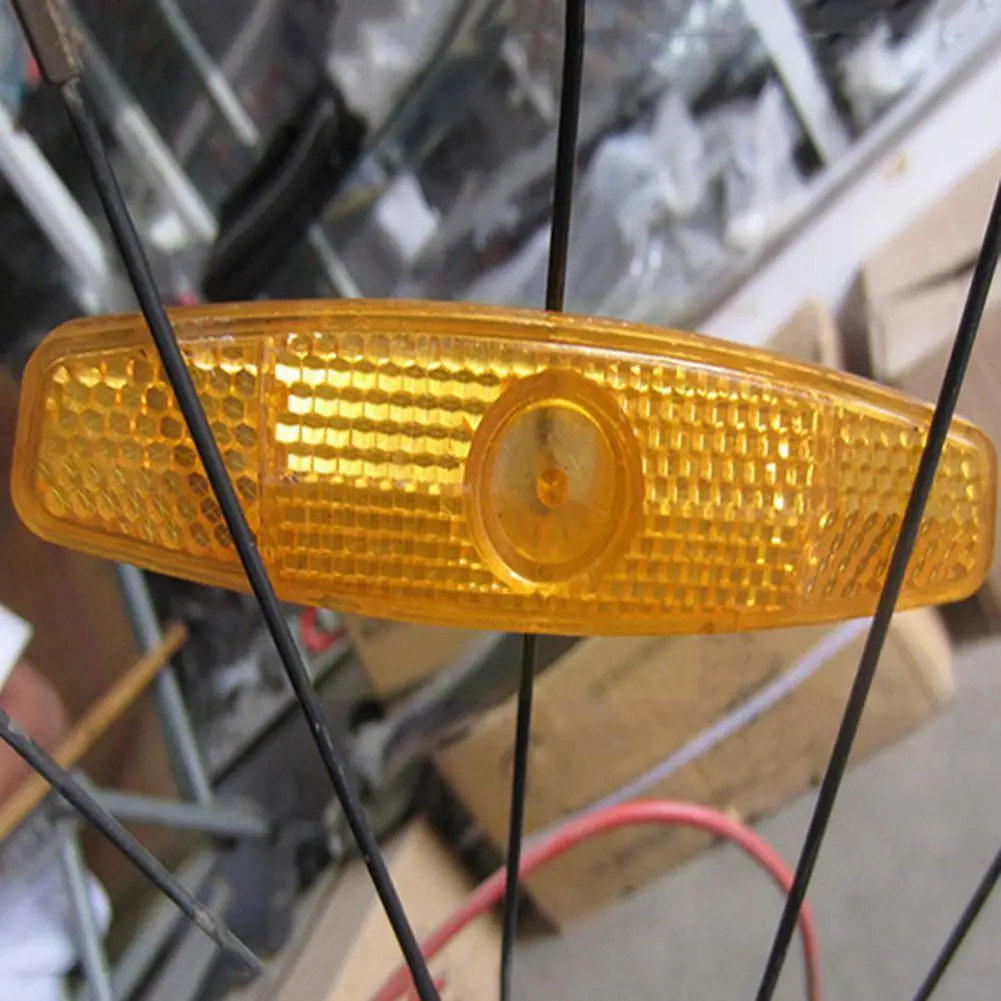 

4pcs Bicycle Reflector Safety Reflectors Reflectors Warning Light Reflector Lights Wheel Safty Bike Supply Light X7b7