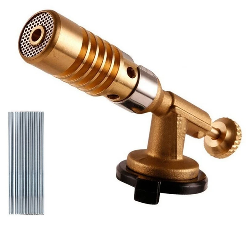 

BMDT-Gas Burner Welding Torch Gas Torch Blowtorch Copper High Temperature Brass Mapp Gas Torch Brazing Solder Welding Plumb