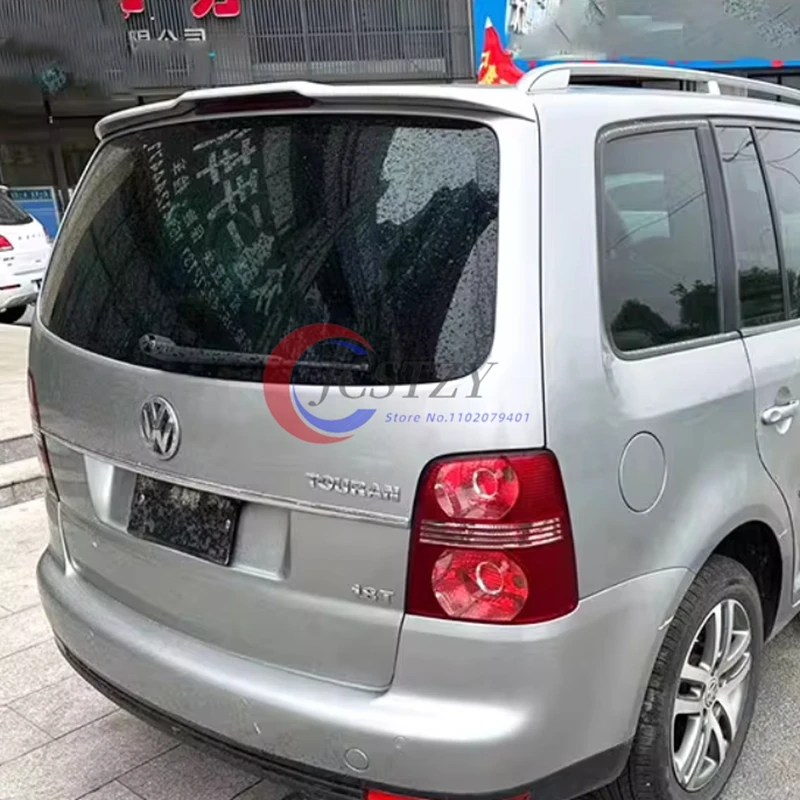 Фото Спойлер для VW Touran, высококачественный АБС-материал, заднее крыло автомобиля, праймер, задний спойлер для Volkswagen Touran, спойлер 2008-2015 №3