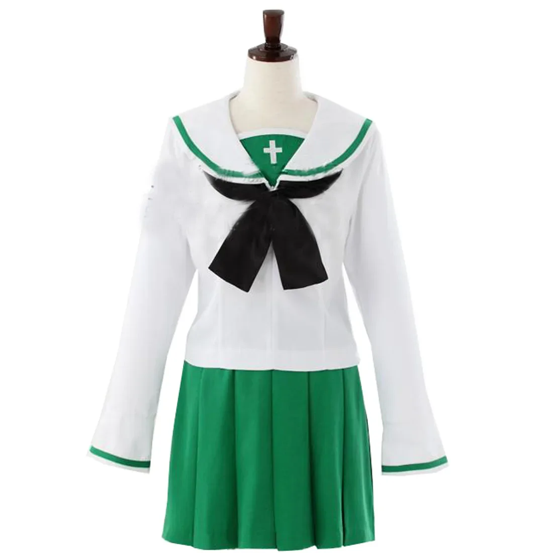

2023 Girls und Panzer Oarai Girls High School Sailor School Uniform Anime Cosplay Costume