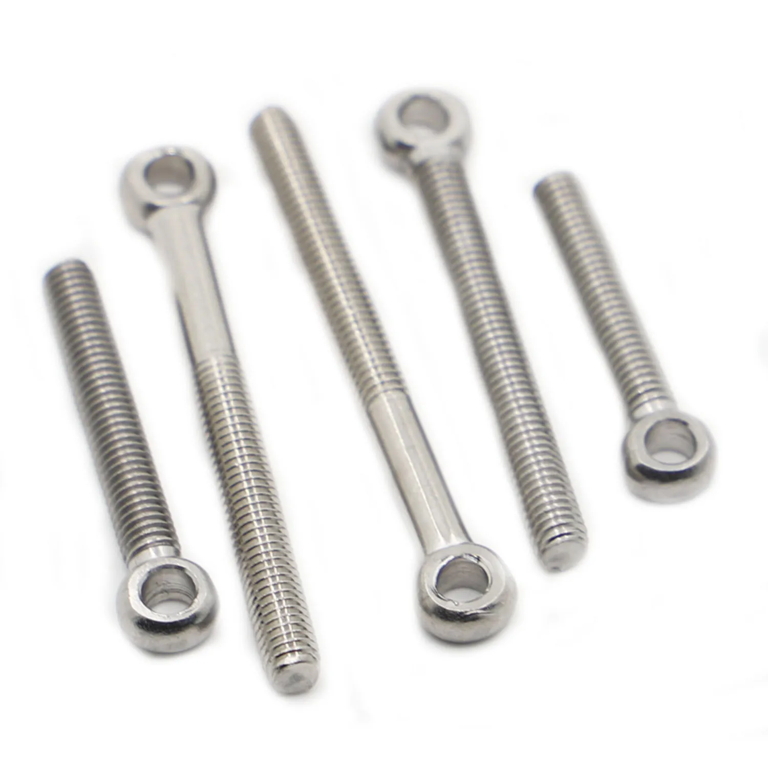 

M5 M6 M8 M10 M12 GB798 304 Stainless Steel Ring Link Bolt Fisheye Eye Slip Hole Screw