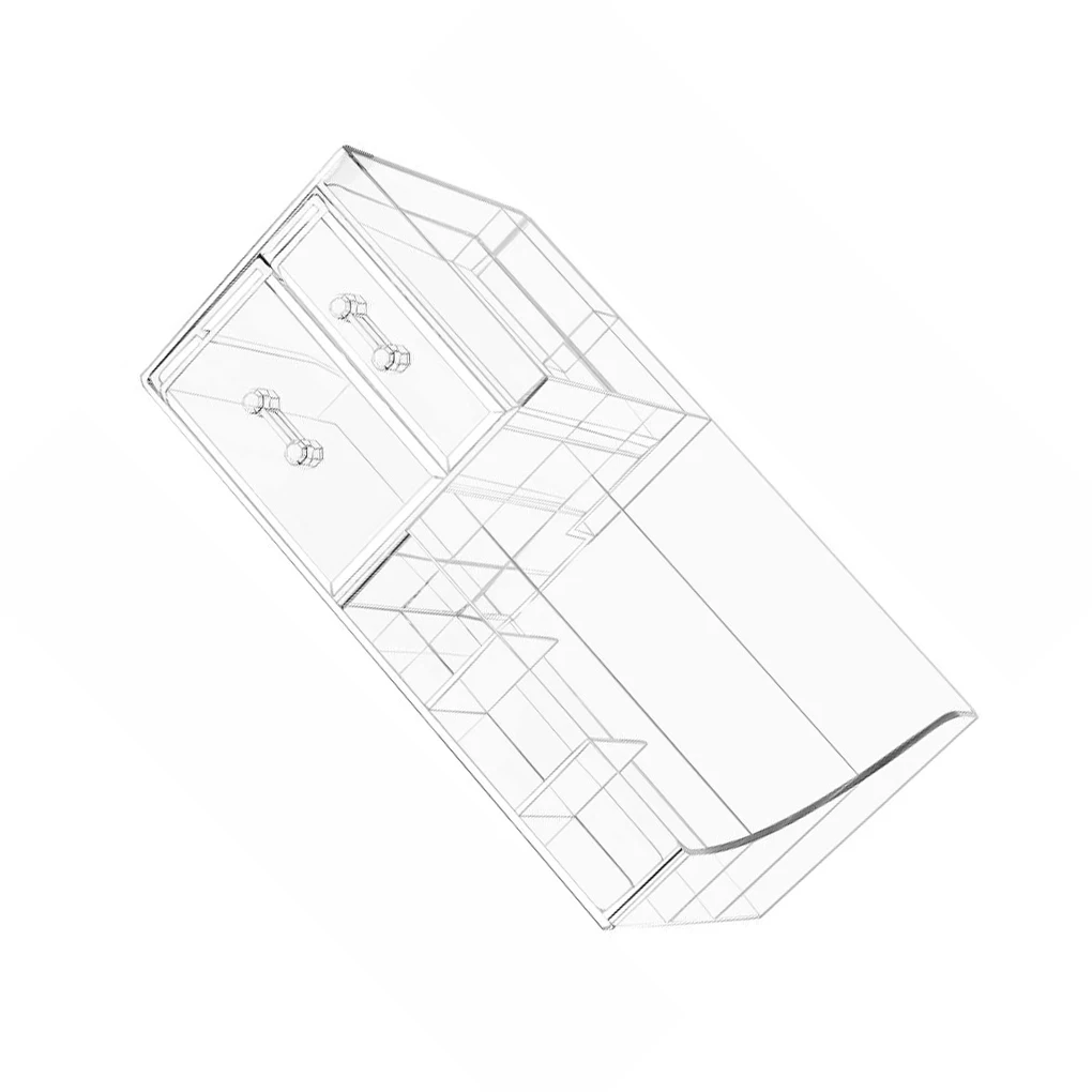 

Компактный органайзер для косметики, прочный стильный органайзер для хранения косметики, легко чистится