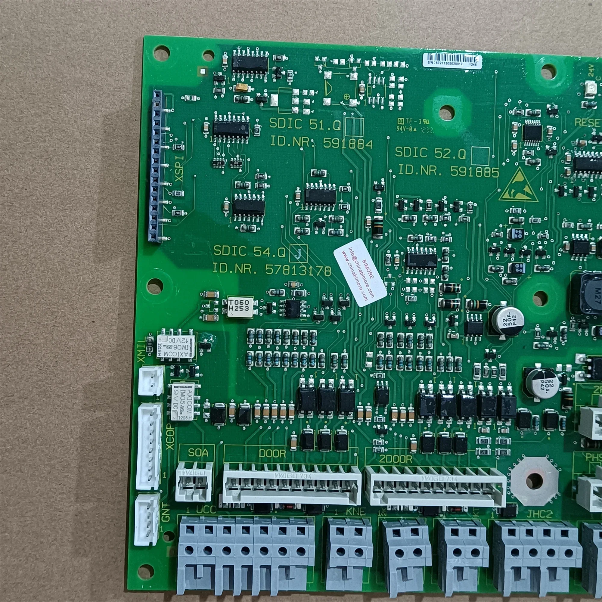 SDIC 54.Q J ID.NR. 57813178 3300 3600AP Запасные части для подъема печатной платы автомобиля лифта