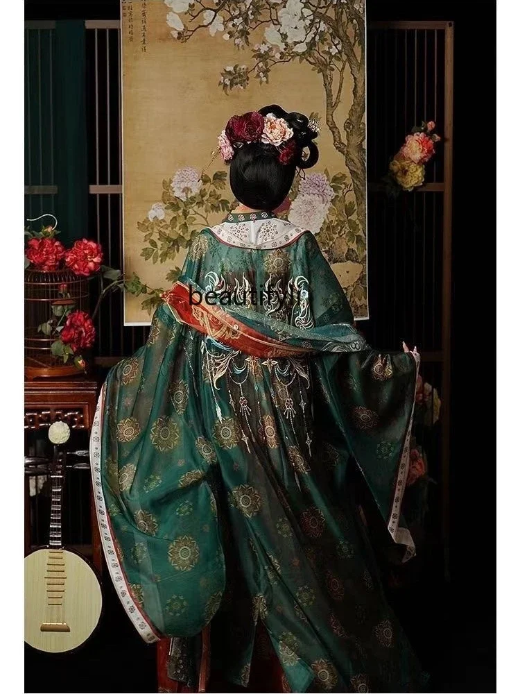 Нагрудная одежда Tang Princess Beizi Китайская традиционная Хань Женская фотография Тан