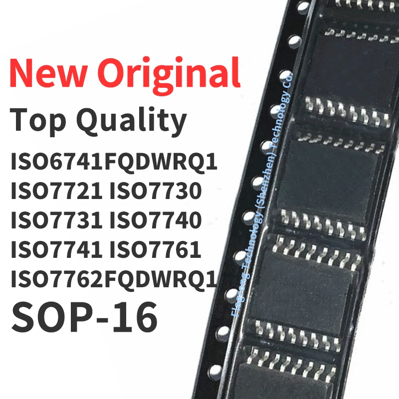 

1 PCS ISO6741FQDWRQ1 ISO7721 ISO7730 ISO7731 ISO7740 ISO7741 ISO7761 FQDWRQ1 ISO7762FQDWRQ1 SOP-16 Chip IC New and Original