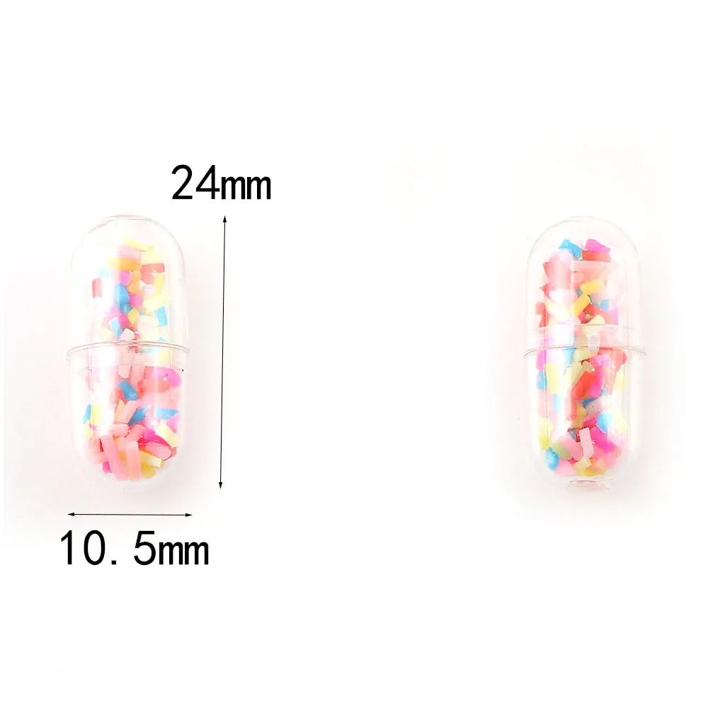 10 шт./партия мини-капсулы для украшения телефона