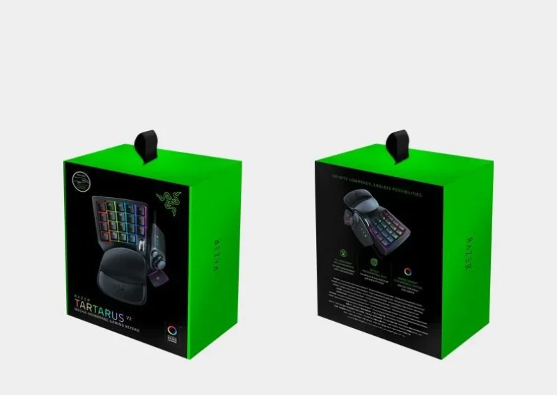 Оригинальная Игровая клавиатура Razer тартарус V2 Chroma Mecha 32 клавиши мембранная