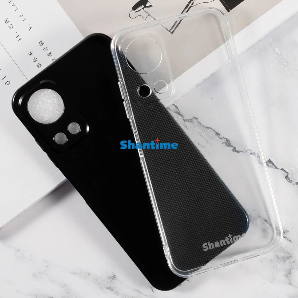 Мягкий чехол + 2 комплекта защитных пленки из закаленного стекла для Hotwav Note 13