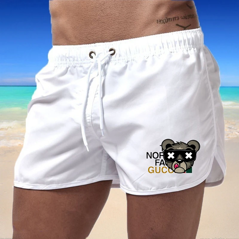 

Men's Shorts Luxury Brand Quick-drying Swimming Trunk Pants Casual Beach Shorts Gym Running Short Pants Movement Surfing Shorts