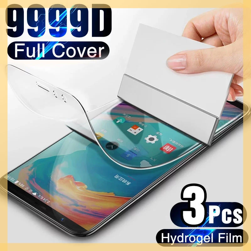Hydrogel Film on the Screen Protector For OnePLus  Full Cover Soft Screen Protector