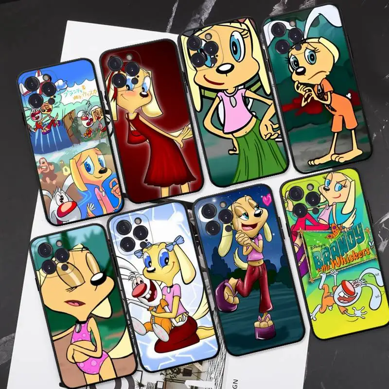 

Disney Brandy & Mr. Whiskers Phone Case For iPhone 8 7 6 6S Plus X SE 2020 XR XS 14 11 12 13 Mini Pro Max Mobile Case