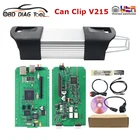 Диагностический инструмент OBD2 для Renault Can Clip с реле NEC Высокое качество для Renault SW V215 + Pin Extractor + Reprog DHL Бесплатная доставка