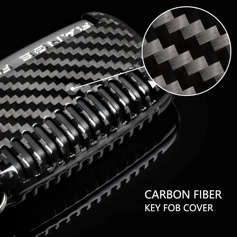 Чехол для ключей из углеродного волокна Land Rover Range Dsicovery LR4 HSE чехол Jaguar E-Pace F-Pace F-Type