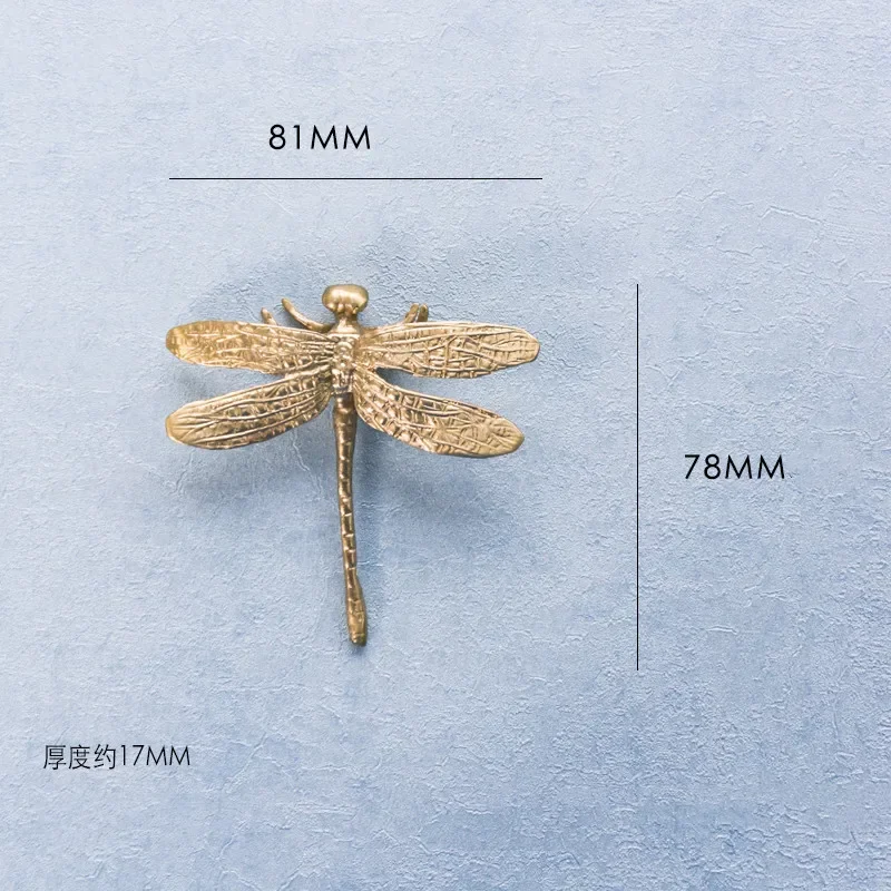 

Ретро бабочка/стрекоза/охидея латунная ручка шкафа ящик золотой шкаф тянет медь для мебельного шкафа