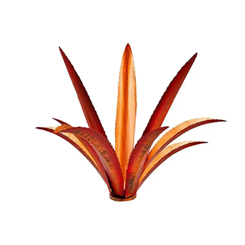 

Tequila Rustic Sculpture DIY Metal Agave Garden Yard Art Great Accent For Garden Yard Pond Deck And Lawn