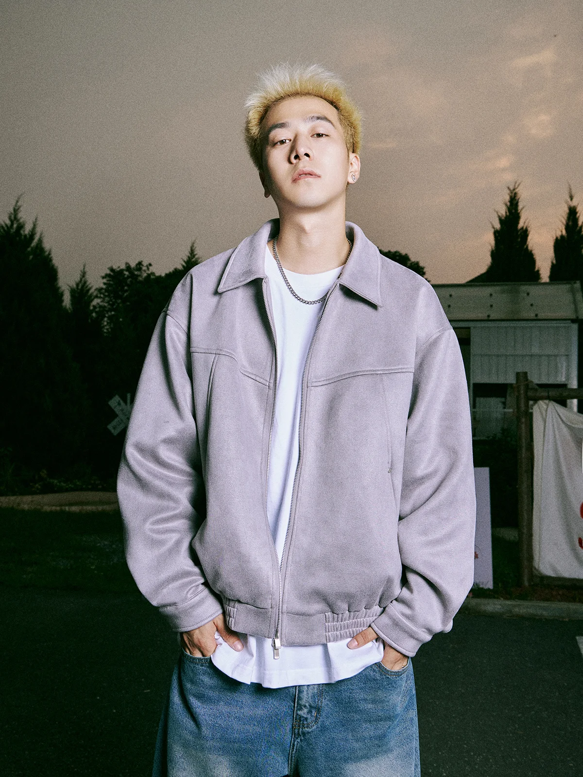 Однотонная верхняя одежда в стиле ретро с лацканами Мужской Свободный Топ на