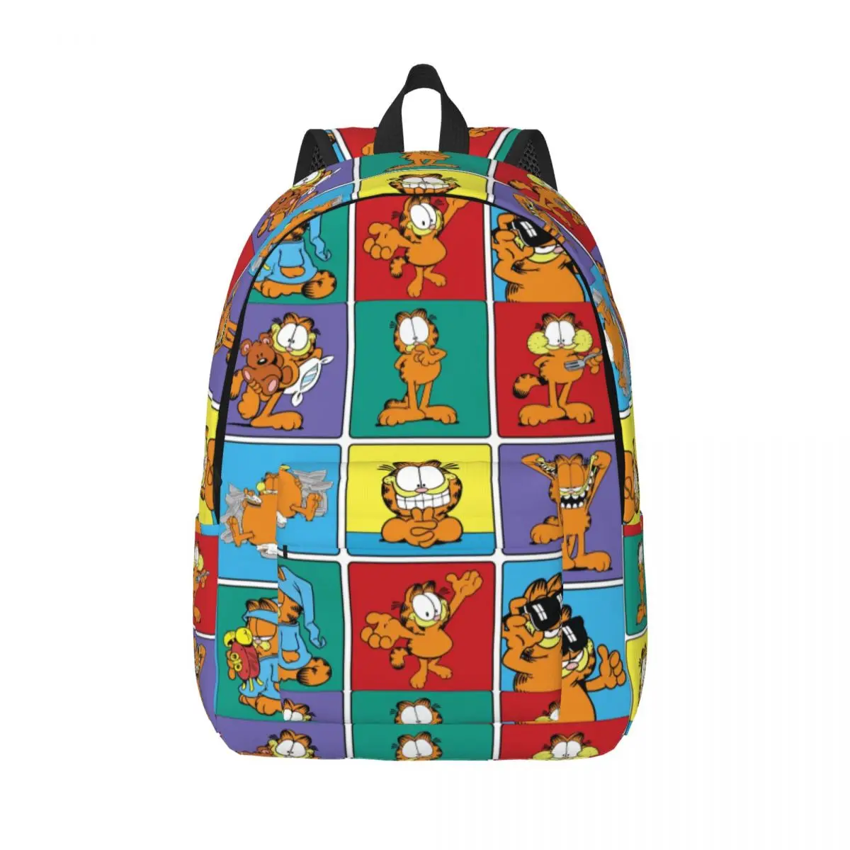 For Men Women Water Resistant School College Cartoon Comic Bag Printing Bookbag