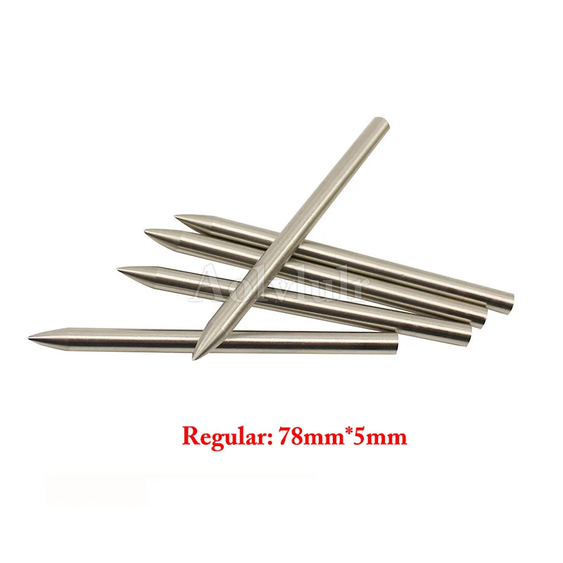 

2 PCS 78mm 550 Paracord Fids Lacing Stitching Weaving Needles Stainless Steel Works for Laces Strings Paracord Stainless Steel