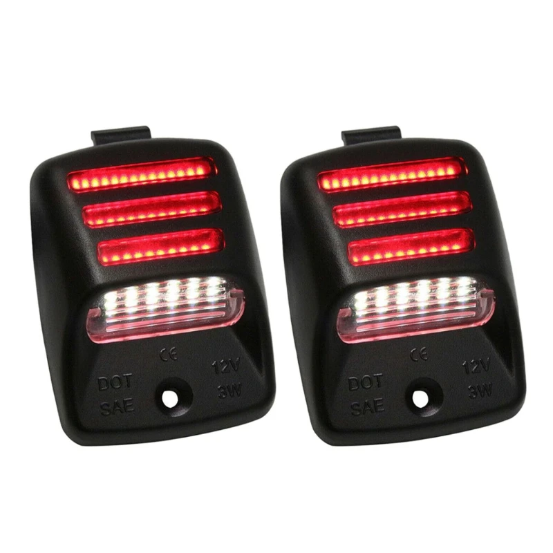 

2Pcs Easy Installation Car Number Plate Light LED Lamp for Tacoma Tundra 2005-2015