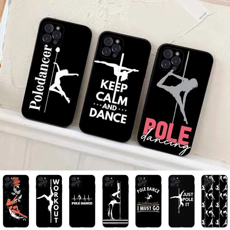 

Pole Dance Dancing Phone Case Silicone Soft For iphone 14 13 12 11 Pro Mini XS MAX 8 7 6 Plus X 2020 XR Shell