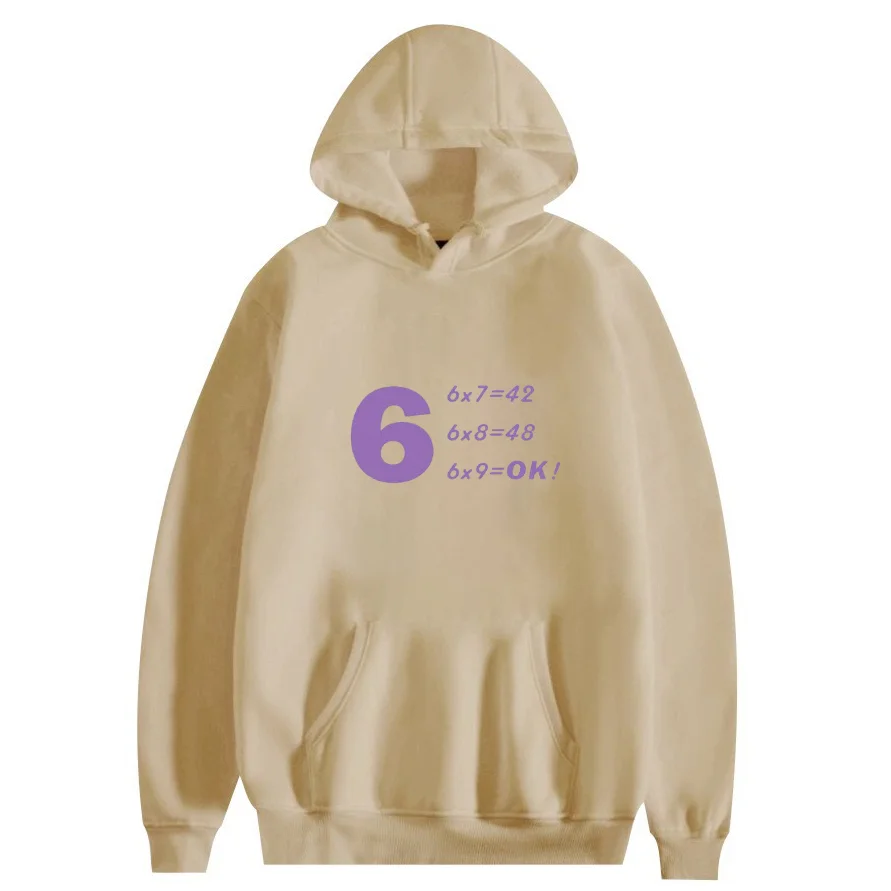 

Custom Your Number Hooded Sweatershirt Long Sleeves 69 OK Personality Creative Customize the Combination of Numbers You Want