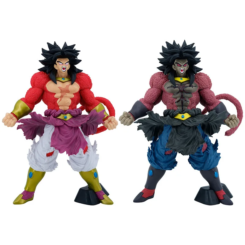 

New 32CM Dragon Ball Heroes Figure Broly Ssj4 Broly Dark Pvc Action Figures Collection Model Toys Statue For Children Gifts