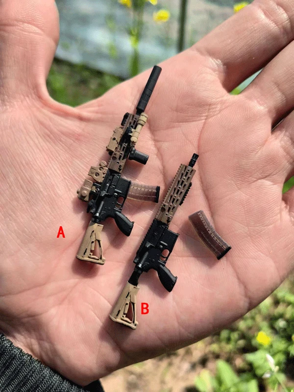 

1/12 Scale Sodier Accessories HK416 M4 Assembled Gun for 6'' Action Figure