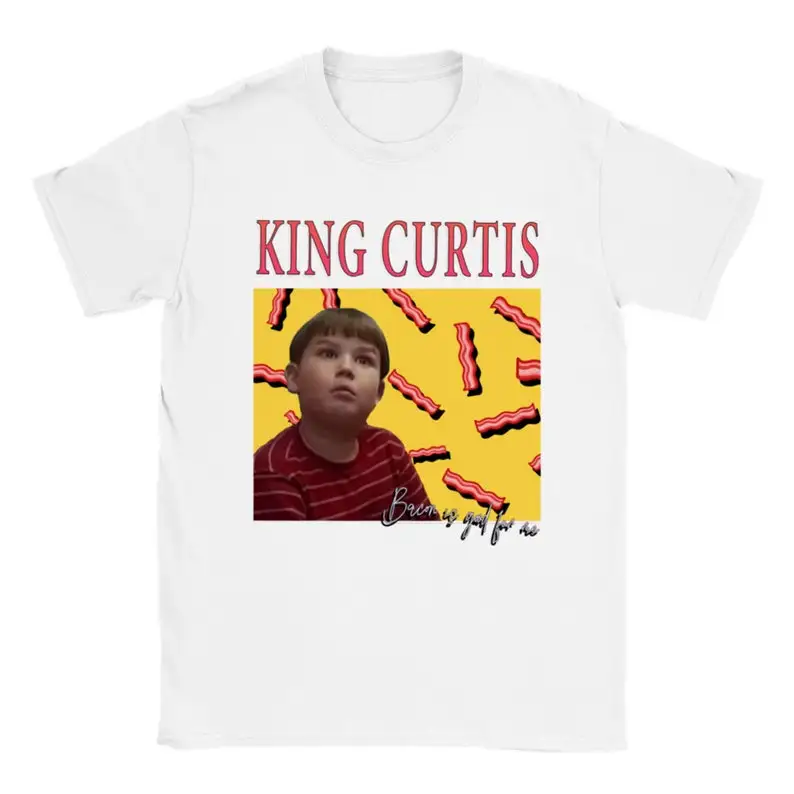 

King Curtis homage tshirt wife swap tv show fan art meme top Classic Crewneck T-shirt