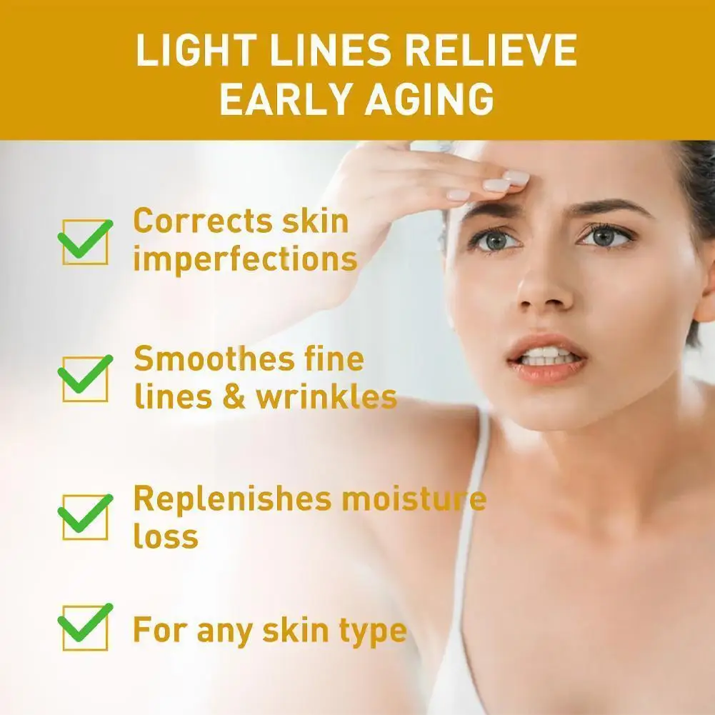 

30ml Anti-Wrinkle Face Serum Anti-aging Fade Fine Lines Care Pores Skin Facial Firming Shink Essence Moisturizing Whitening T4N8