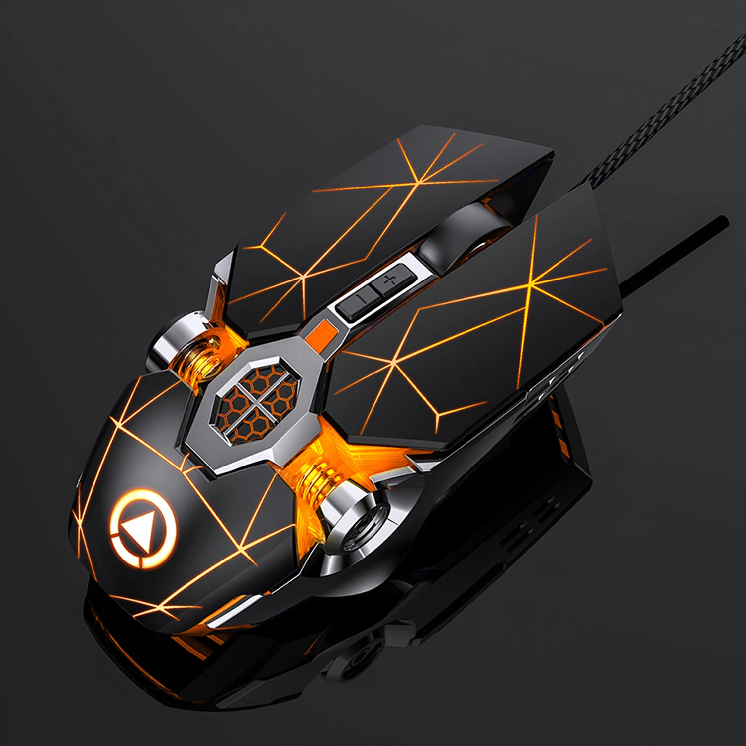 

Wireless Mouse 1600DPI LED Backlit 2.4G USB Optical Ergonomic Gaming Mouse Optical Mice for PC Laptop Computer Gamer