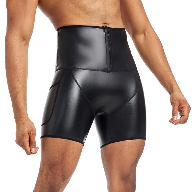 Рисунок 5 - Мужские кожаные шорты с высокой талией