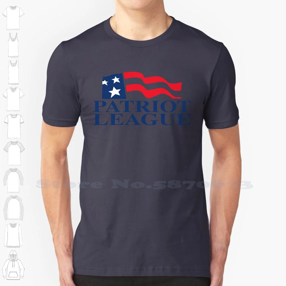 

Patriot League Logo Casual T Shirt Top Quality Graphic 100% Cotton Tees