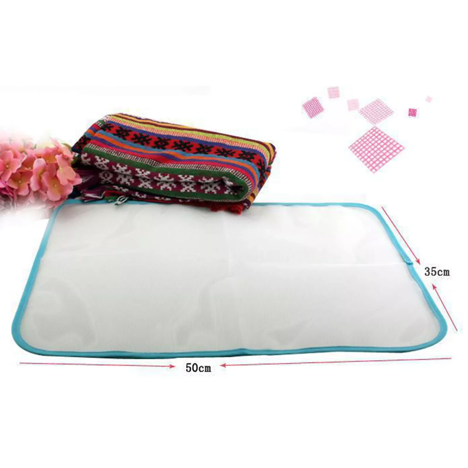 

Protective Insulation Ironing Board Cover Cloth Guard Press Mesh Random Colors Against Pressing Pad Ironing High Temperature