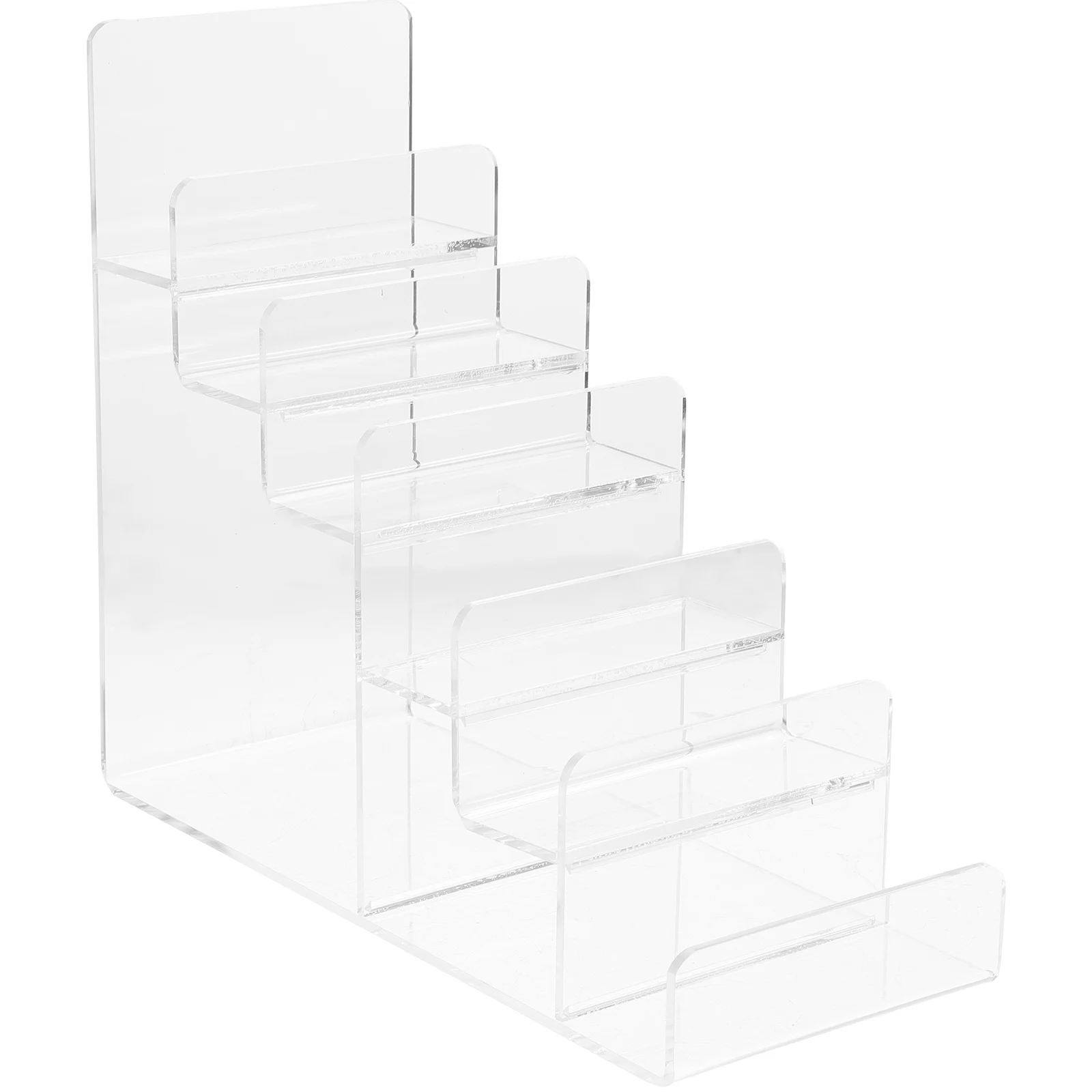 

Display Stand Acrylic Purse Shelf Riser Wallet Rack Organizerholder Jewelry Risers Handbag Storage Clear Stands Book Clutch