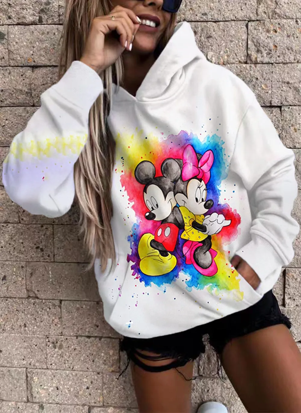 

Sweater spring and autumn American style 2022 new super hot tide brand lazy wind plus top coat casual street style