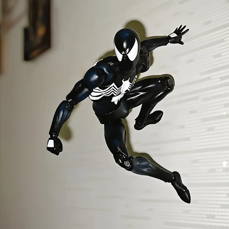 Фото Горячая Распродажа Mafex 088 Marvel Человек-паук, Веном, комикс Ver. Экшн-фигурка «Удивительный Человек-паук» №2