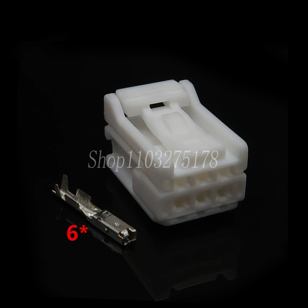 1 компл. 6 контактов 6098-7383 6098-7384 6098-7379 автомобильный маленький проводной разъем, автомобильная электрическая розетка