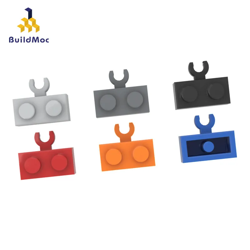 

MOC 10PCS Replaceable Assembles Particles 95820 1x2 With Connecting Transverse Clamp 30237 Building Blocks Brick High-Tech Part