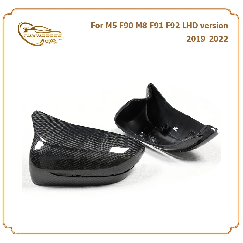 Крышка бокового зеркала из АБС-пластика/углеродного волокна для BMW M5 F90 M8 F91 F92