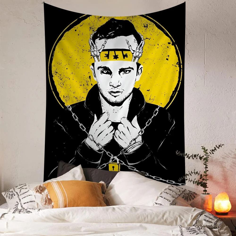 T-Twenty One P-Pilots Hanging Bohemian Tapestry Wall Tapestries Mandala Kawaii Room Decor