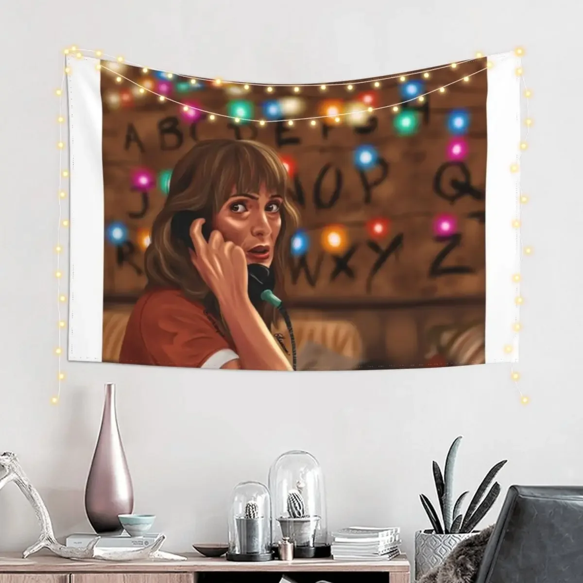 Настенный гобелен Joyce Byers 100% полиэстер