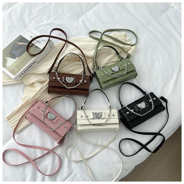 

Fashion Shoulder Bag Women Popular New Simple Trend Chain Small Square Bag Messenger Bag