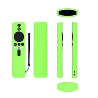 r91a shockproof full protective case soft silicone cover protector for xiaomi mi tv stick 4k remote controller accessories