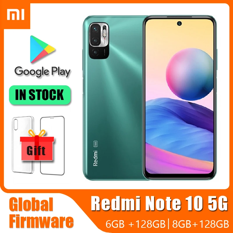 

Cellphone Xiaomi Redmi Note 10 5G NFC Smartphone Dimensity 700 90Hz Display 48MP Camera 5000mAh