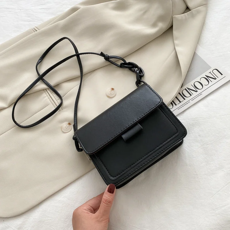 

Fashion Brand Women's Small Crossbody Bag Lightweight PU Leather Messenger Bags Flap Handbag Purse Summer Travel Bag For Female