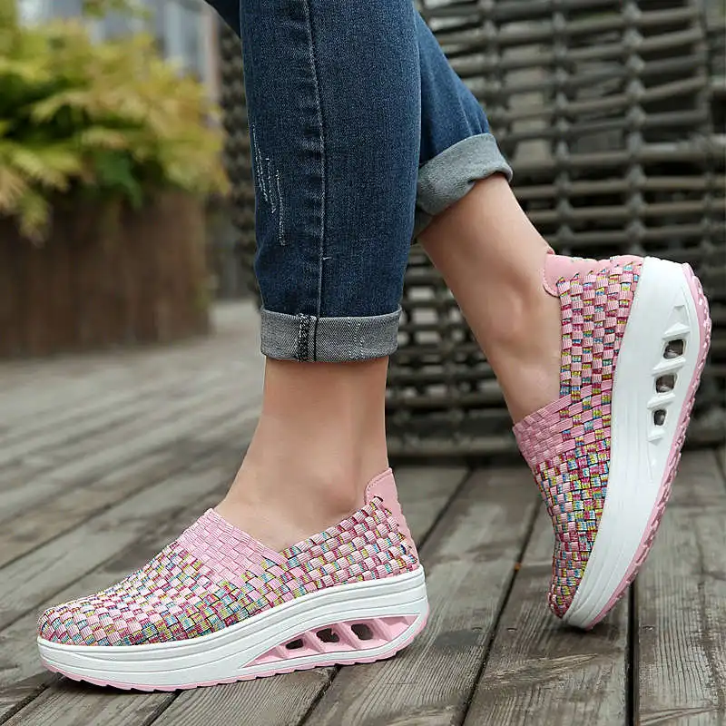 

Running Sneakers Popity Sport Shoes Woman Trainer Brand Running Sneakers Woman Flat Fashionable Sports Shoes Dad Tennis Twnis