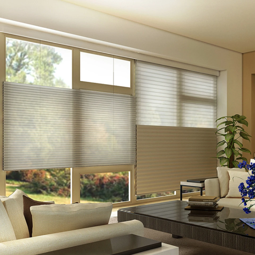 Топ-даун ботом ап тканевые жалюзи